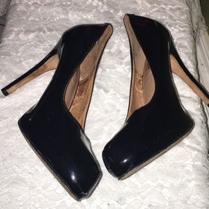 Corso Como Black Patent Pumps